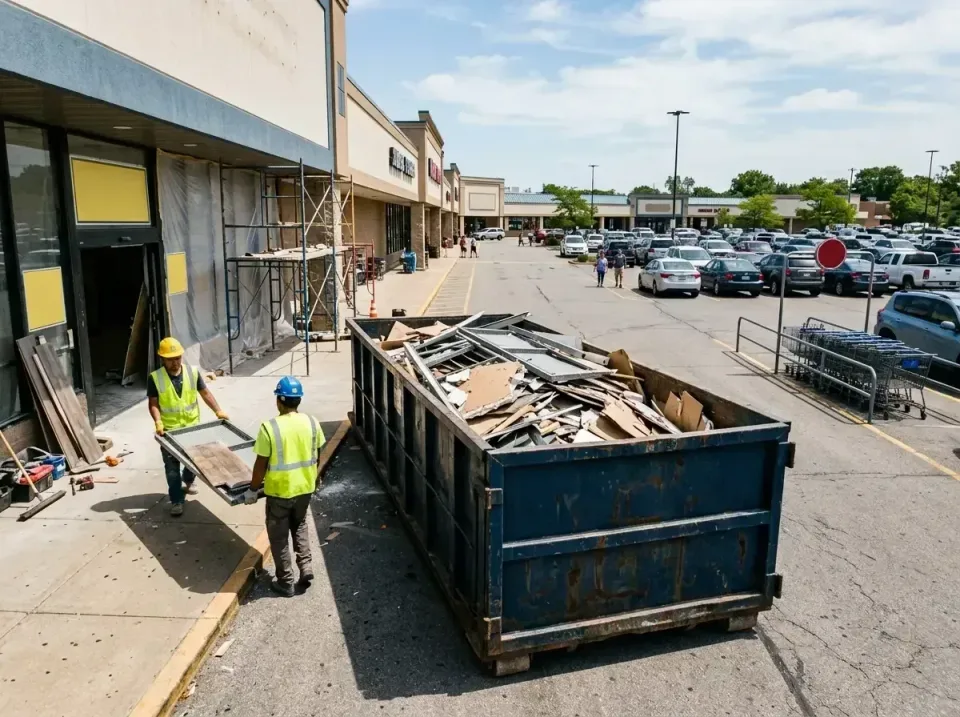 retail-store-renovation-debris-003 — frequently asked questions, Roll-off Dumpster Rentals in Bloomfield, IN